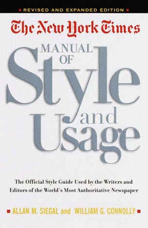 Title details for The New York Times Manual of Style and Usage by Allan M. Siegal - Available